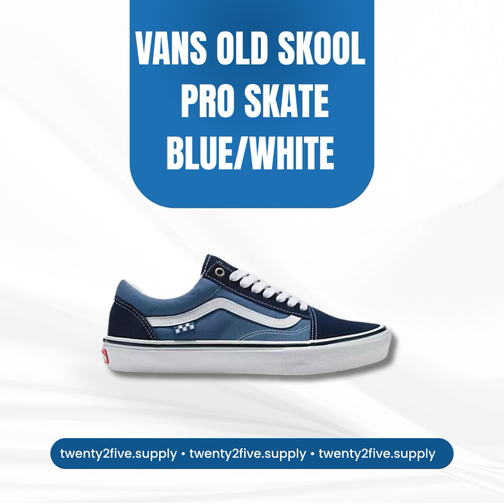 Vans Old Skool Pro Skate Blue/White