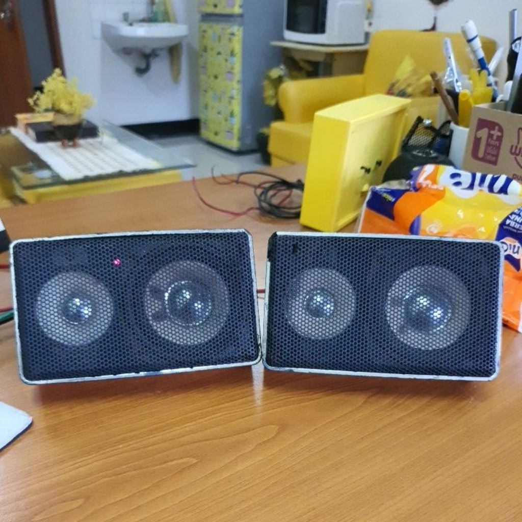 Speaker aktif sony SB-603 stereo booster, second minus