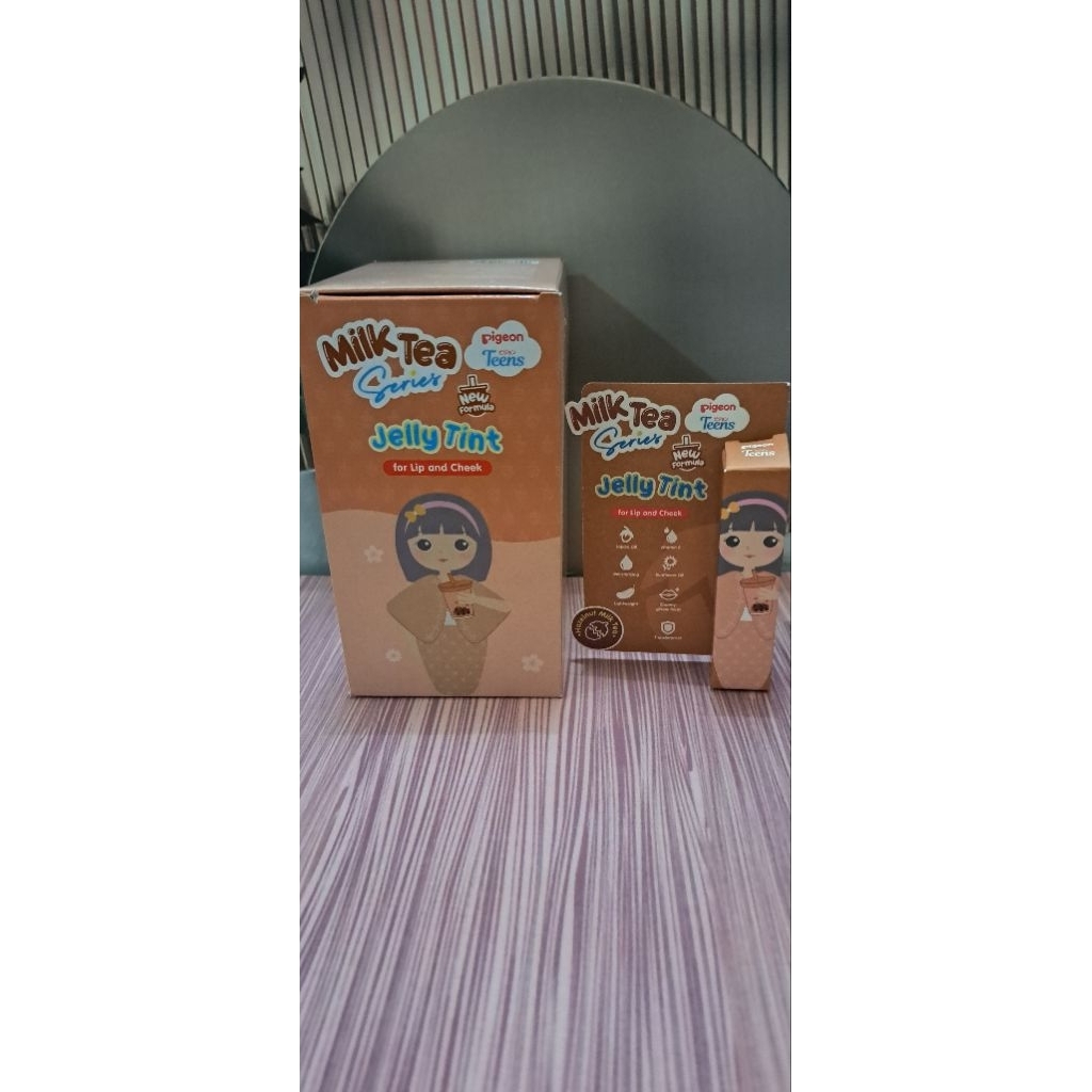 Pigeon Teens Jelly Tint Milk Tea Series Hazelnut Milk