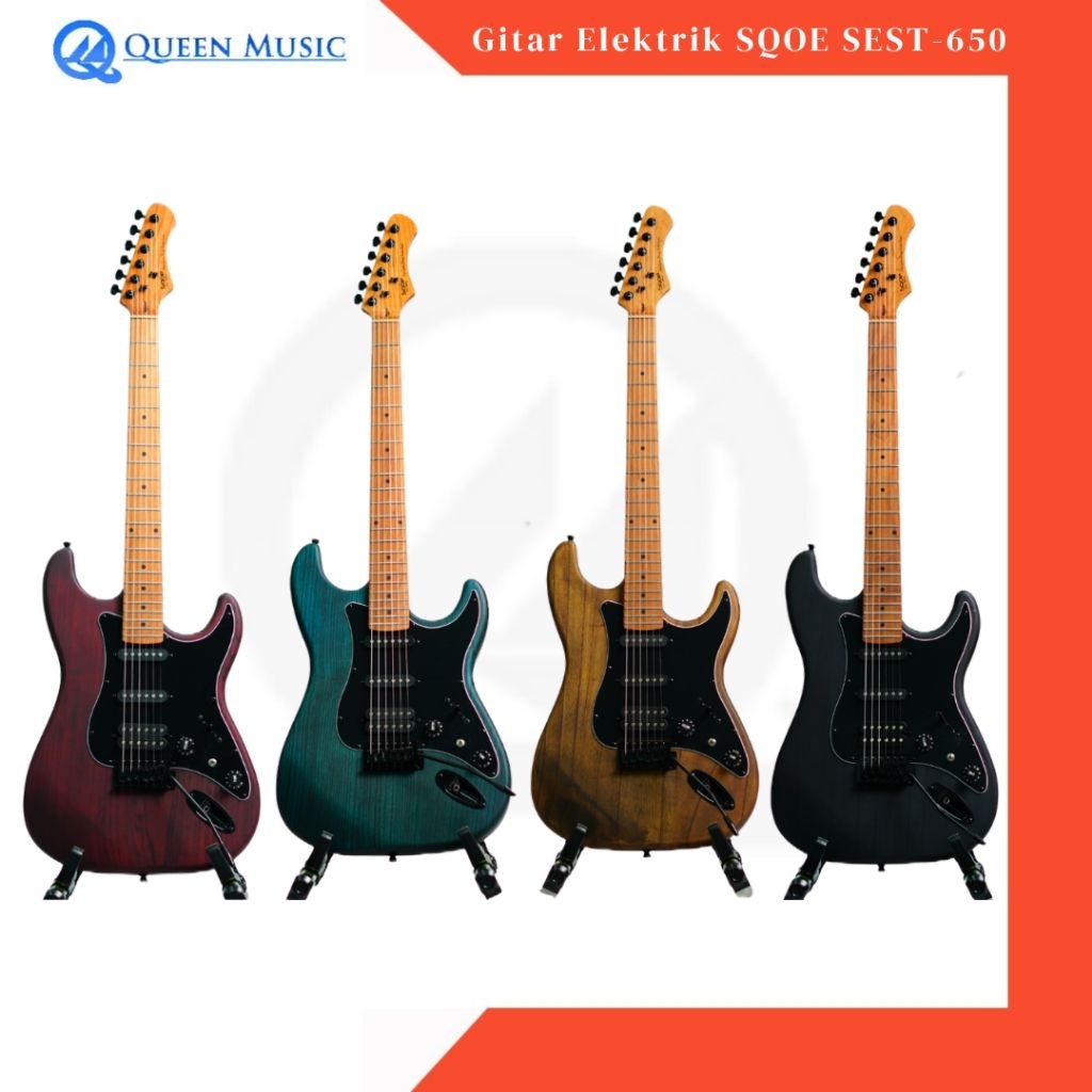 Gitar SQOE SEST 650/Gitar Elektrik SQOE SEST-650