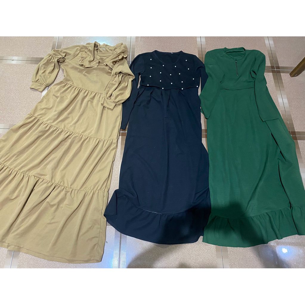 jubah/ dress / gamis wanita preloved