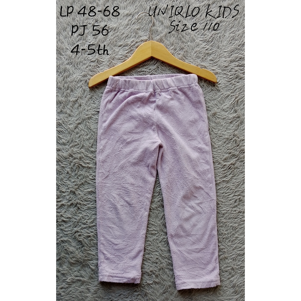 Celana bulu usia 4-5th UNIQLO KIDS