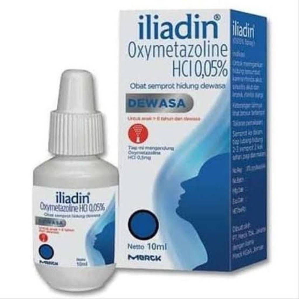 Meredakan Sumbatan Hidung, Obat Semprot Hidung Dewasa 10ml