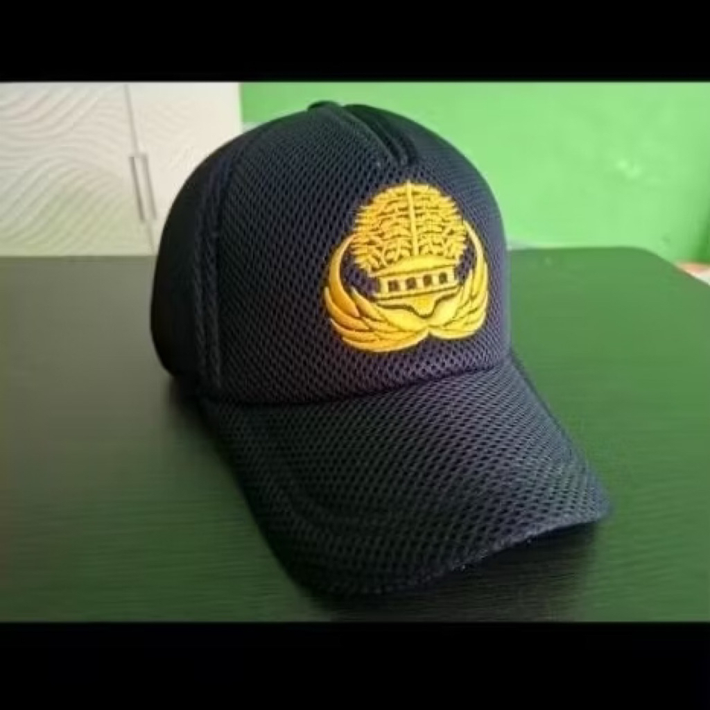 Preloved Topi Korpri Bordir