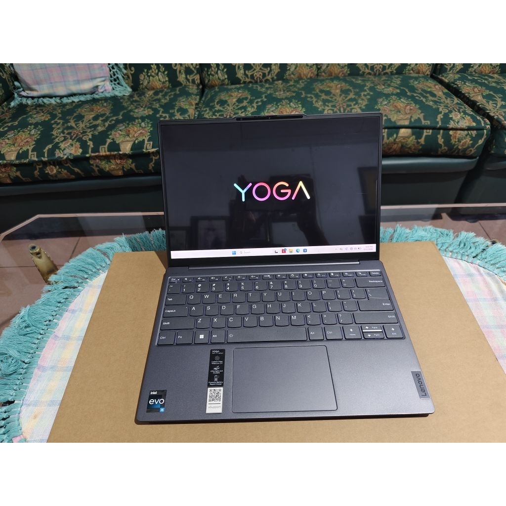 laptop lenovo yoga slim 7i carbon 13iap7 touch core i5 1240p 16/512 3k ips 100%srgb