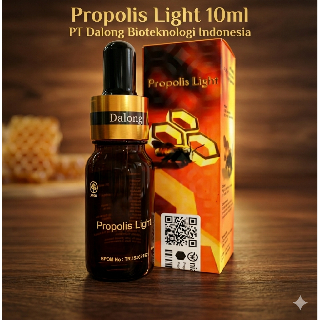 Propolis Light Dalong Taiwan Original Tetes Propolis harga 1 botol