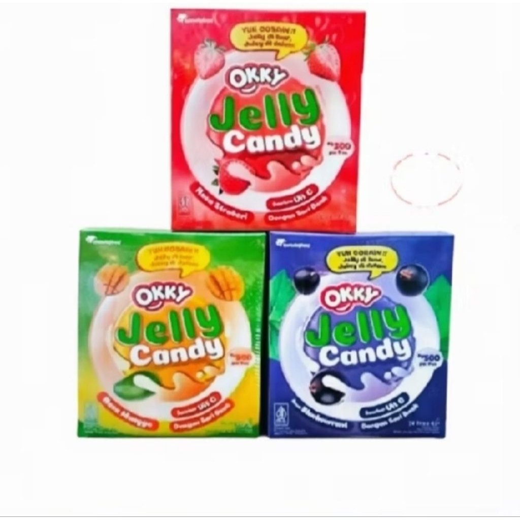 permen lunak okky jelly candy 24 pcs