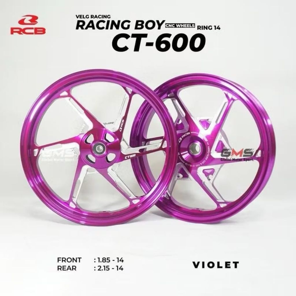 vellg  racing  beat scoopy genio rcb ct 600 ring 14 full set