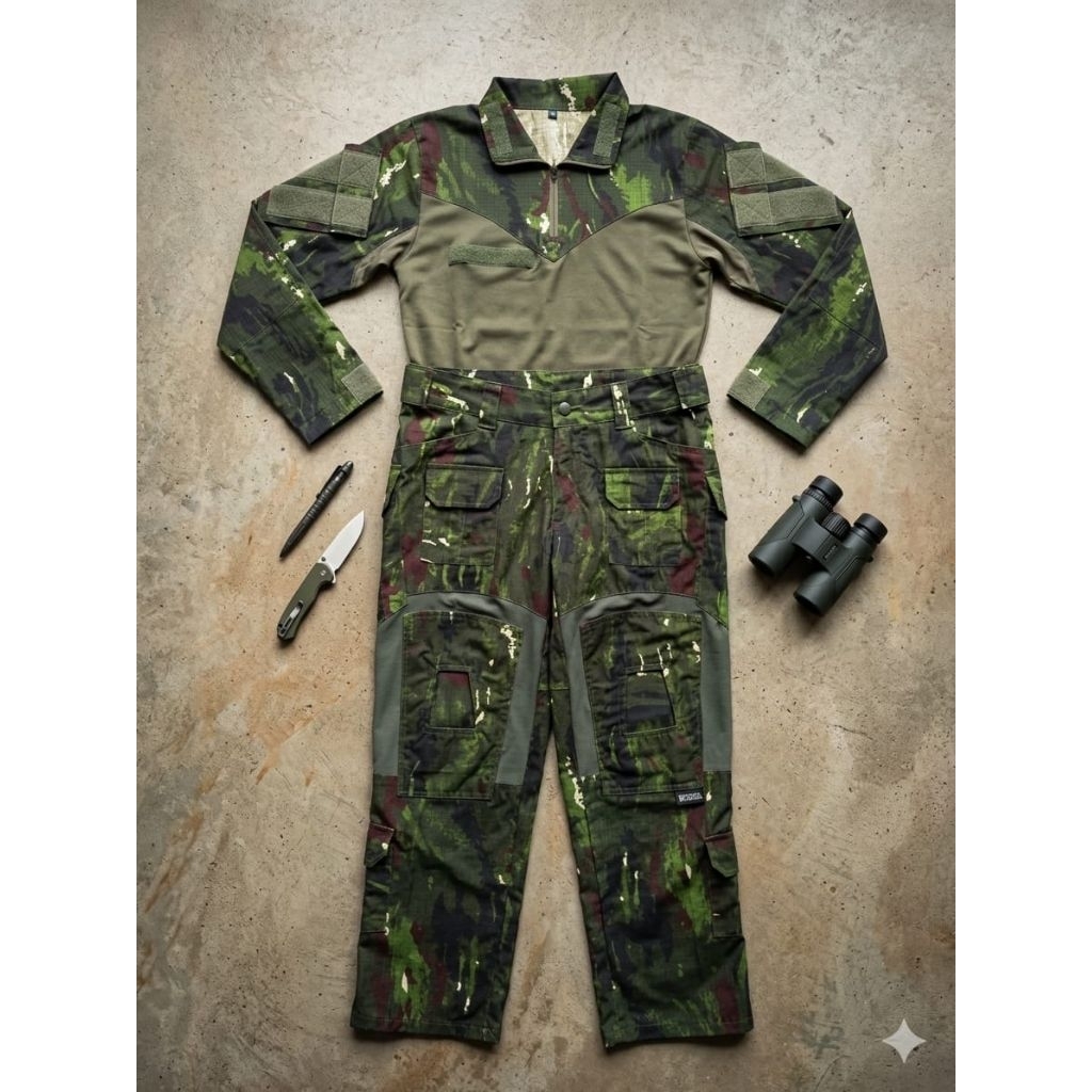 Baju BDU Stelana Combat Combat 511 Loreng Habema