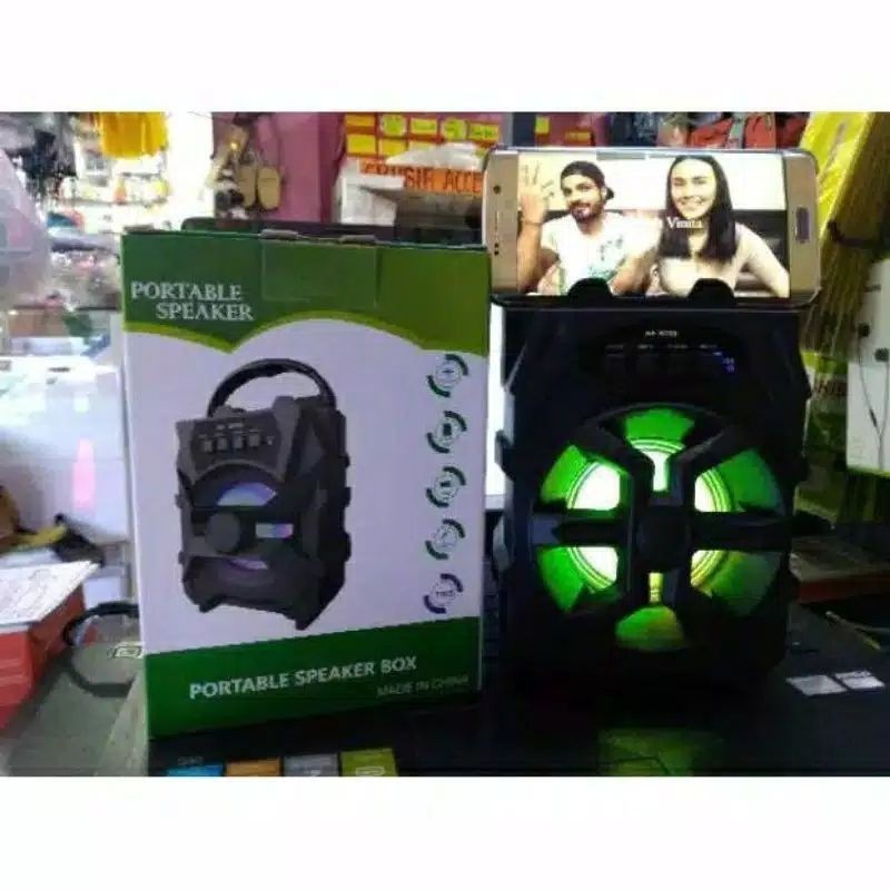 Speaker Bluetooth HF-S288 Speaker Bluetooth + Mic Karaoke Speaker Wireless Speaker