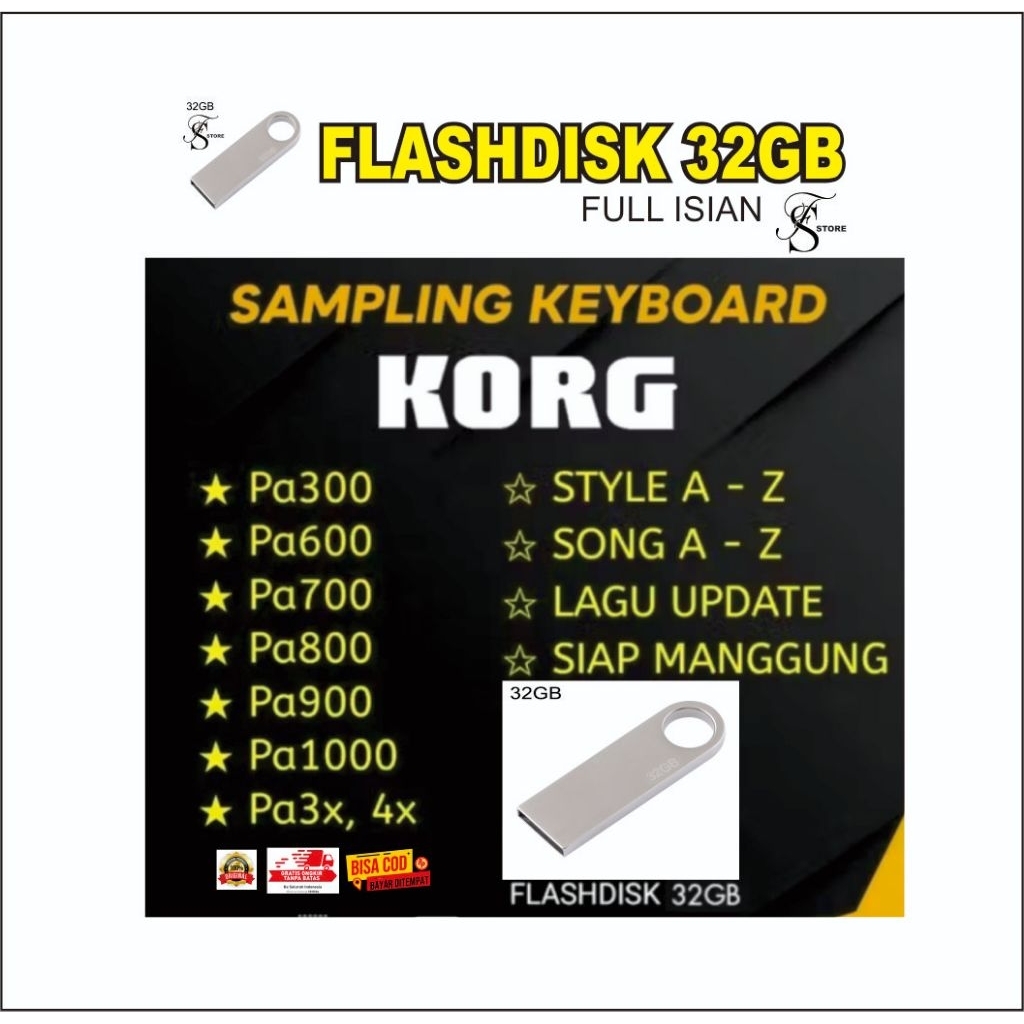 Update baru Style & song midi korg pa50,pa60,pa500 korg MA,EK-50 USB flashdisk