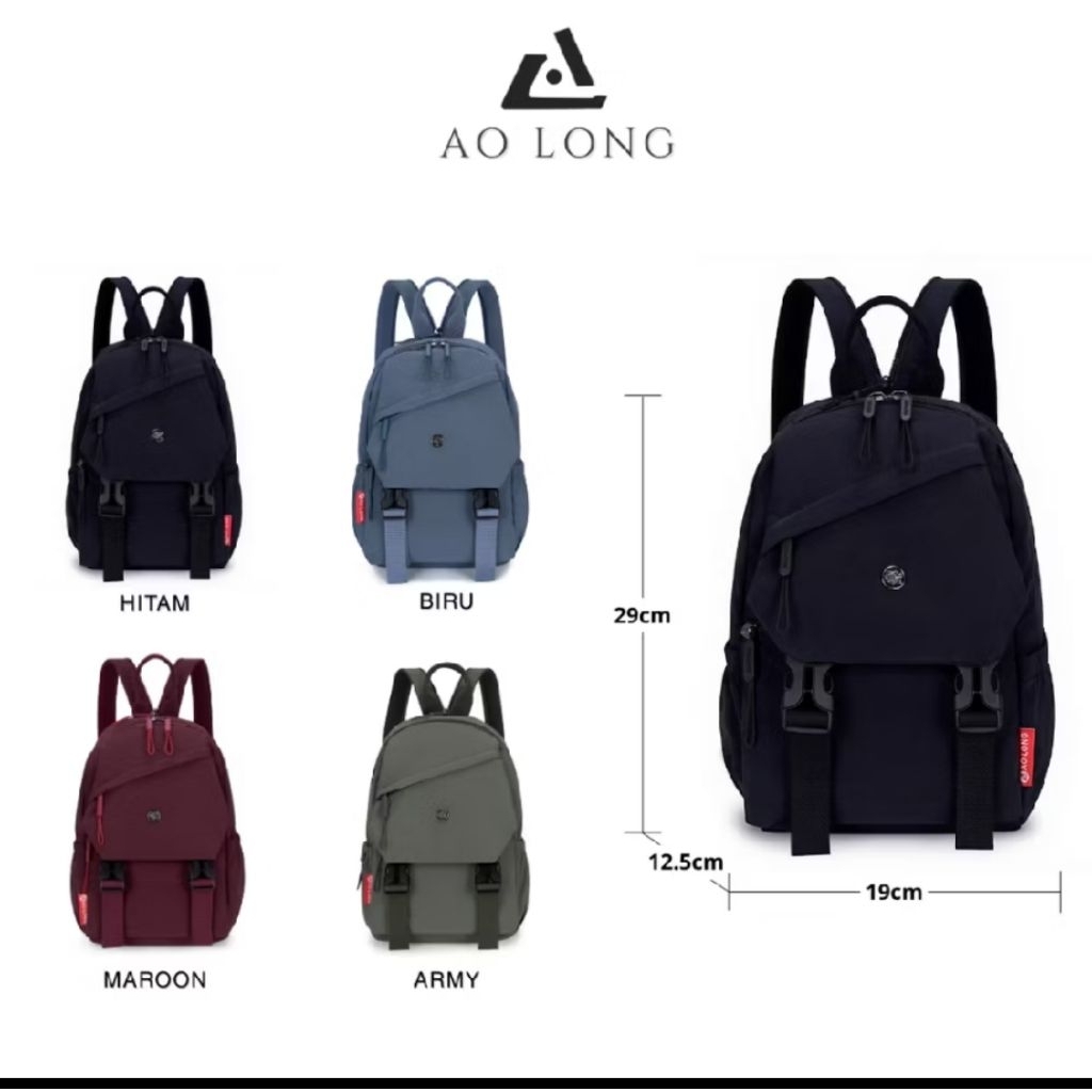 AOLONG TAS RANSEL AMENA 5072 #Tas Ransel Terbaruwanita multifungsi bisa COD asal Amanah