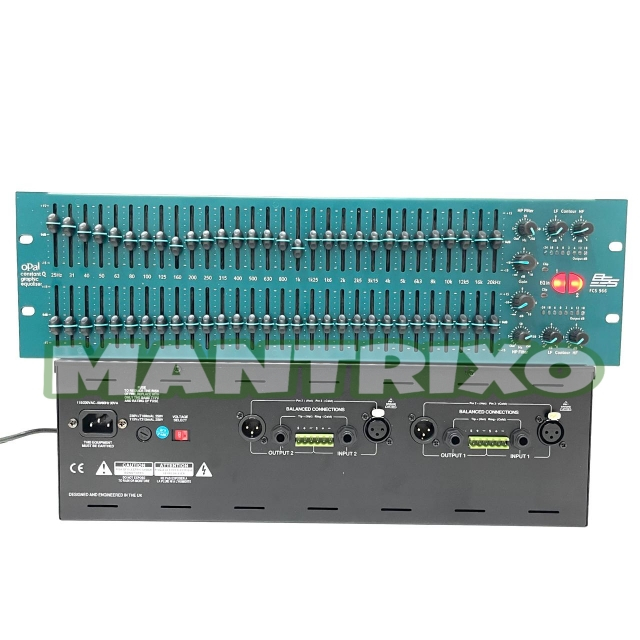 Equalizer BSS Opal FCS 966 Eq BSS Opal FCS 966 / EQUALISER BSS966 Bagus Murah Bestseller( bisa COD )