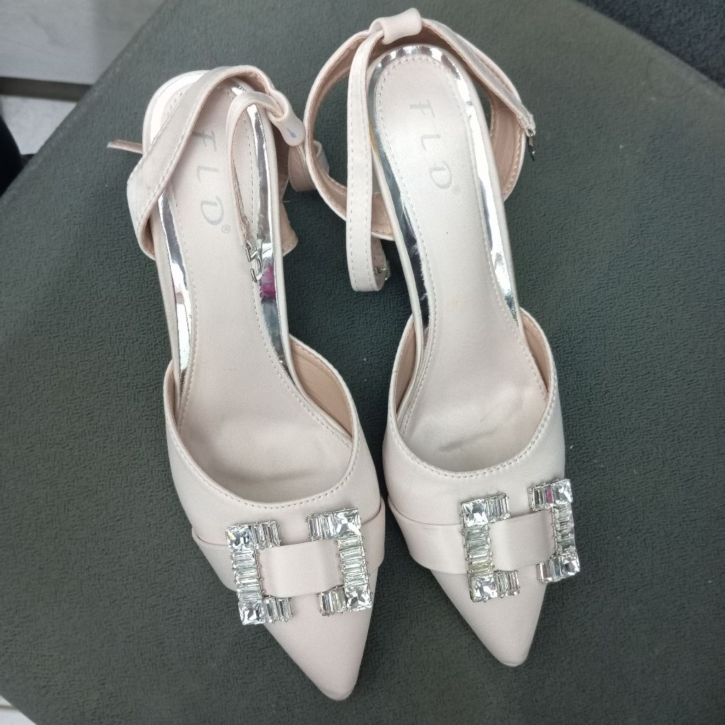 fladeo pointed heels/heels wisuda/heels pesta/party/heels kondangan