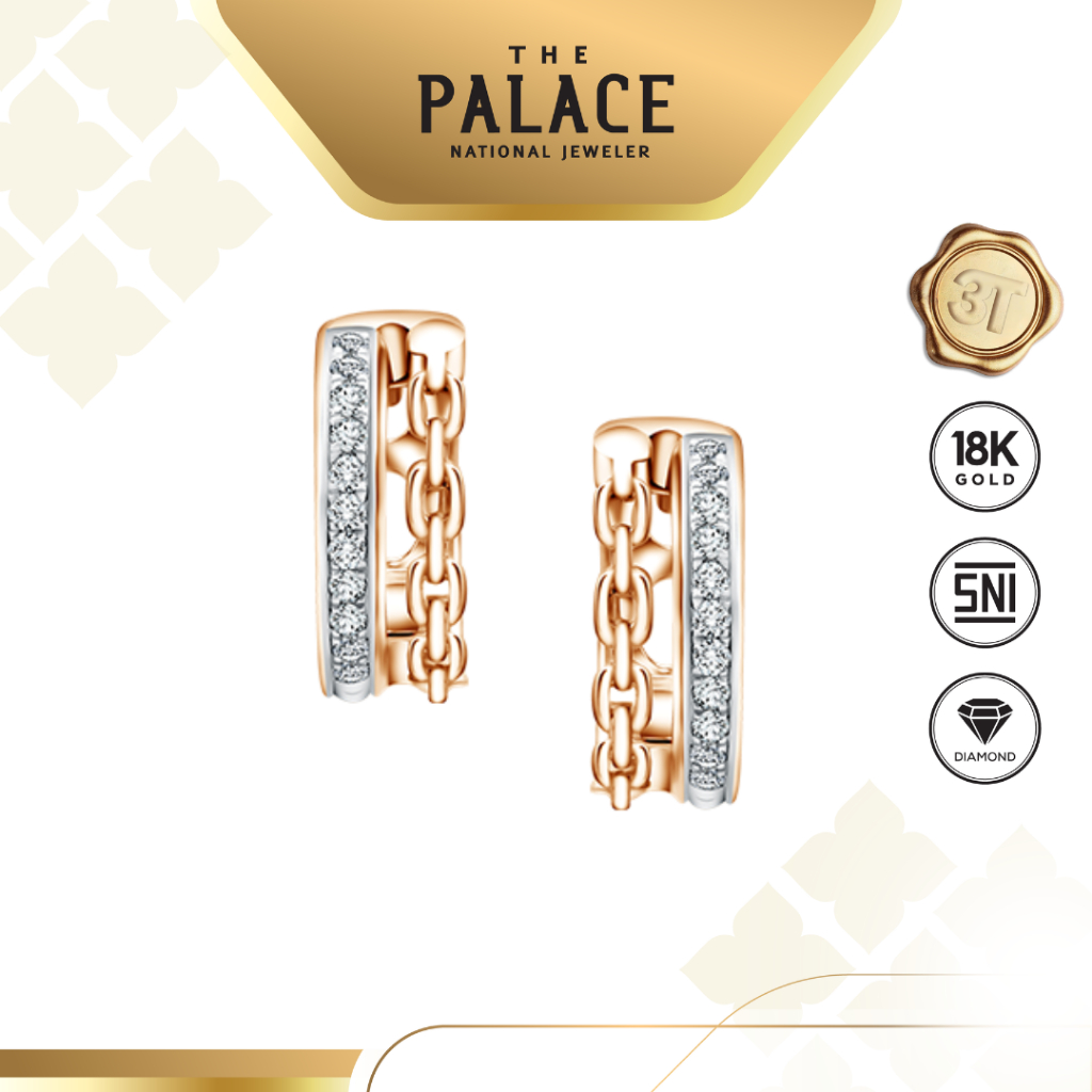 The Palace DJ Kilau Rantai Earring / Anting
