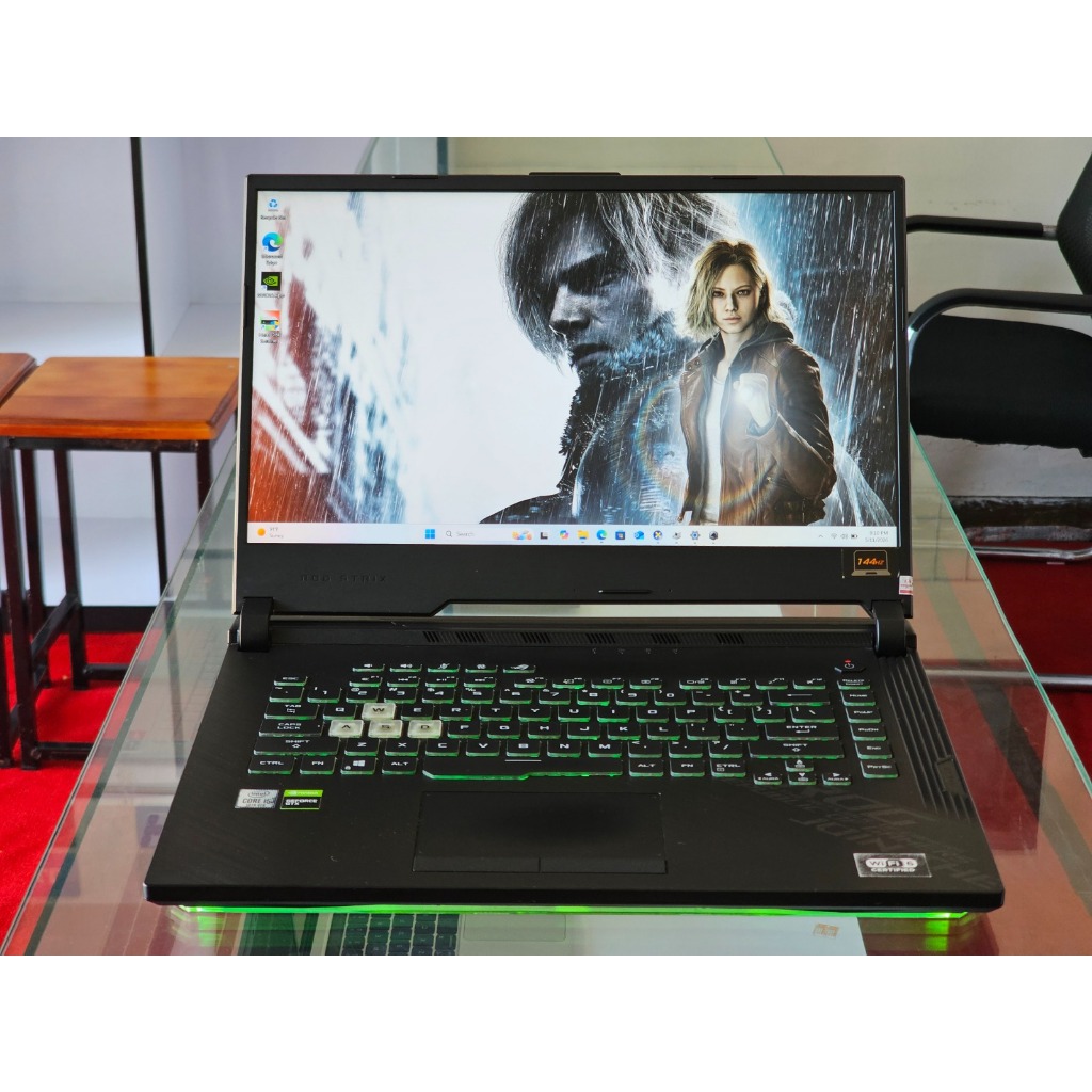 ASUS ROG G512LI intel Core i5 gen 10 Ram 16 GB SSD 512 GB Nvidia GTX 1650 Ti 144 Hz RGB Gaming editi