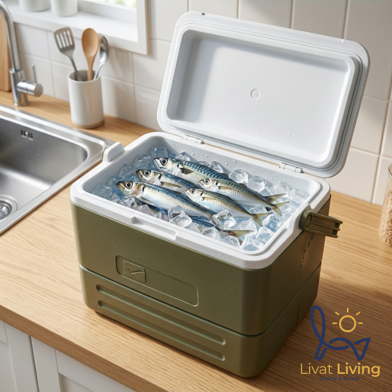 Livat Living Mobi Garden Cooler Box Arctic Ice 8.5L Kotak Pendingin ASI Minuman Cooler Box Kecil Pra