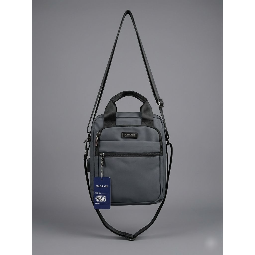 Italy Bags - Tas Slempang Polo Land Pria Multifungsi Premium Waterproof Casual Kerja Travel