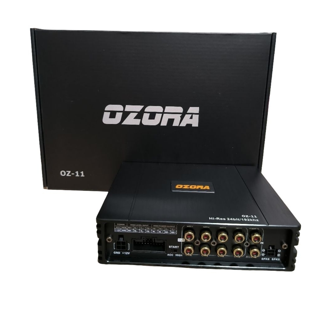 DSP Mobil Ozora OZ-11/ Processor Hi-Res 24bit/192kHz Car DSP & Amplifier