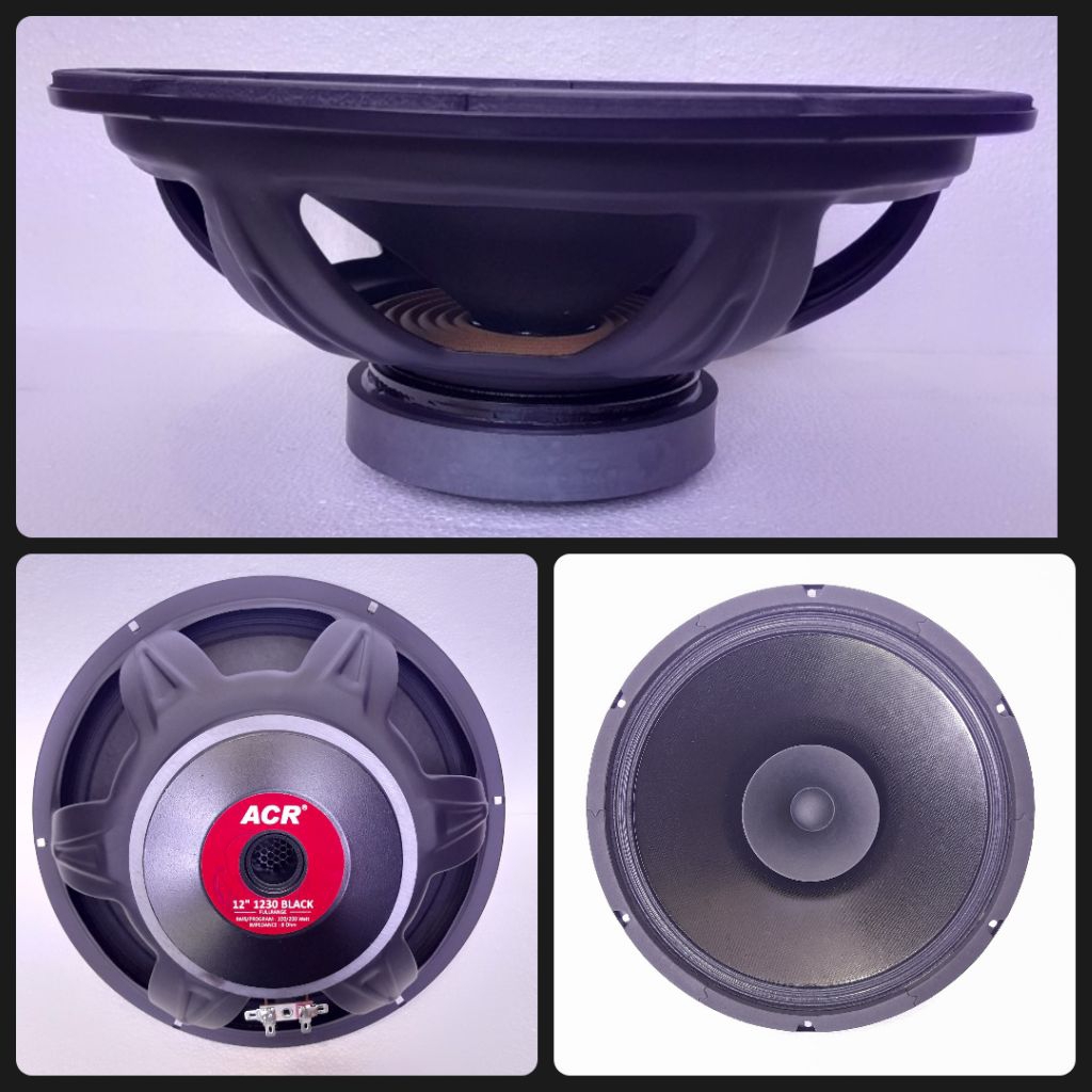 SPEAKER ACR 12IN 1230 BLACK