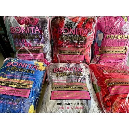 Selimut Bonita Premier 160x200 Original Poliester