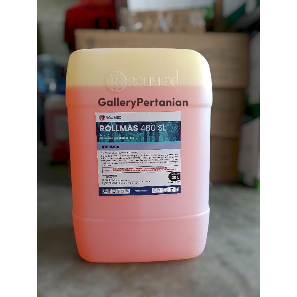 HERBISIDA SISTEMIK ROLLMAS 480 SL 20 LITER