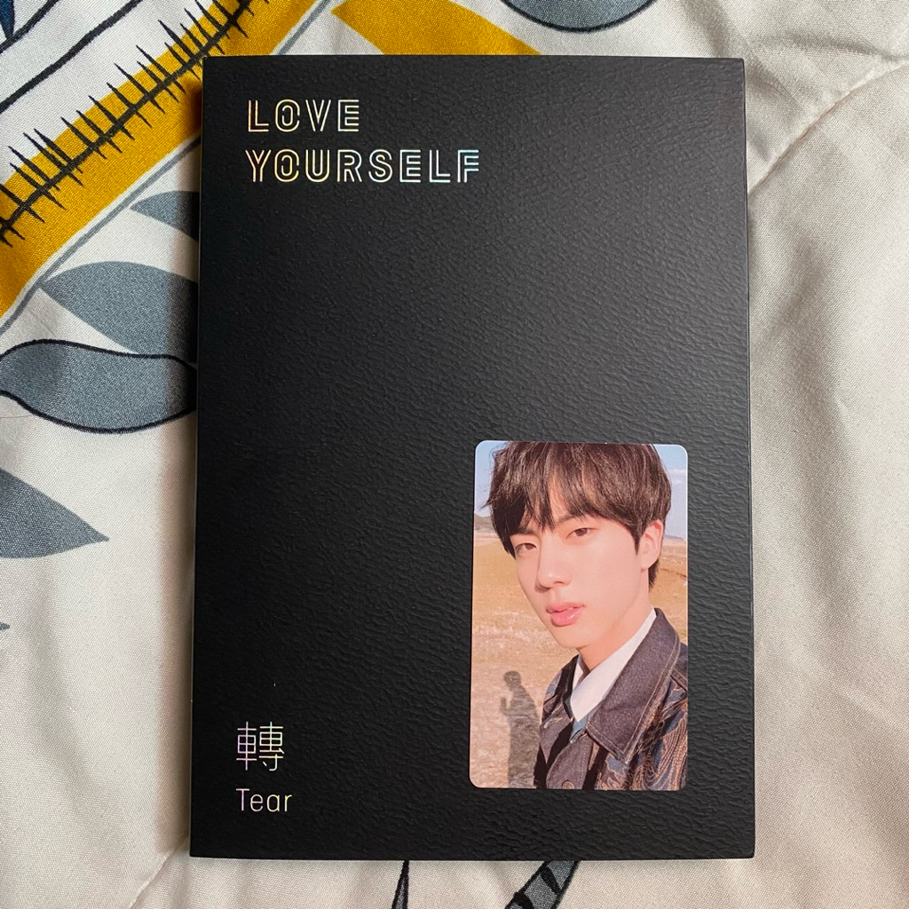 BTS Love Yourself ‘Tear’ Ver Y Fullset Unsealed with Jin PC
