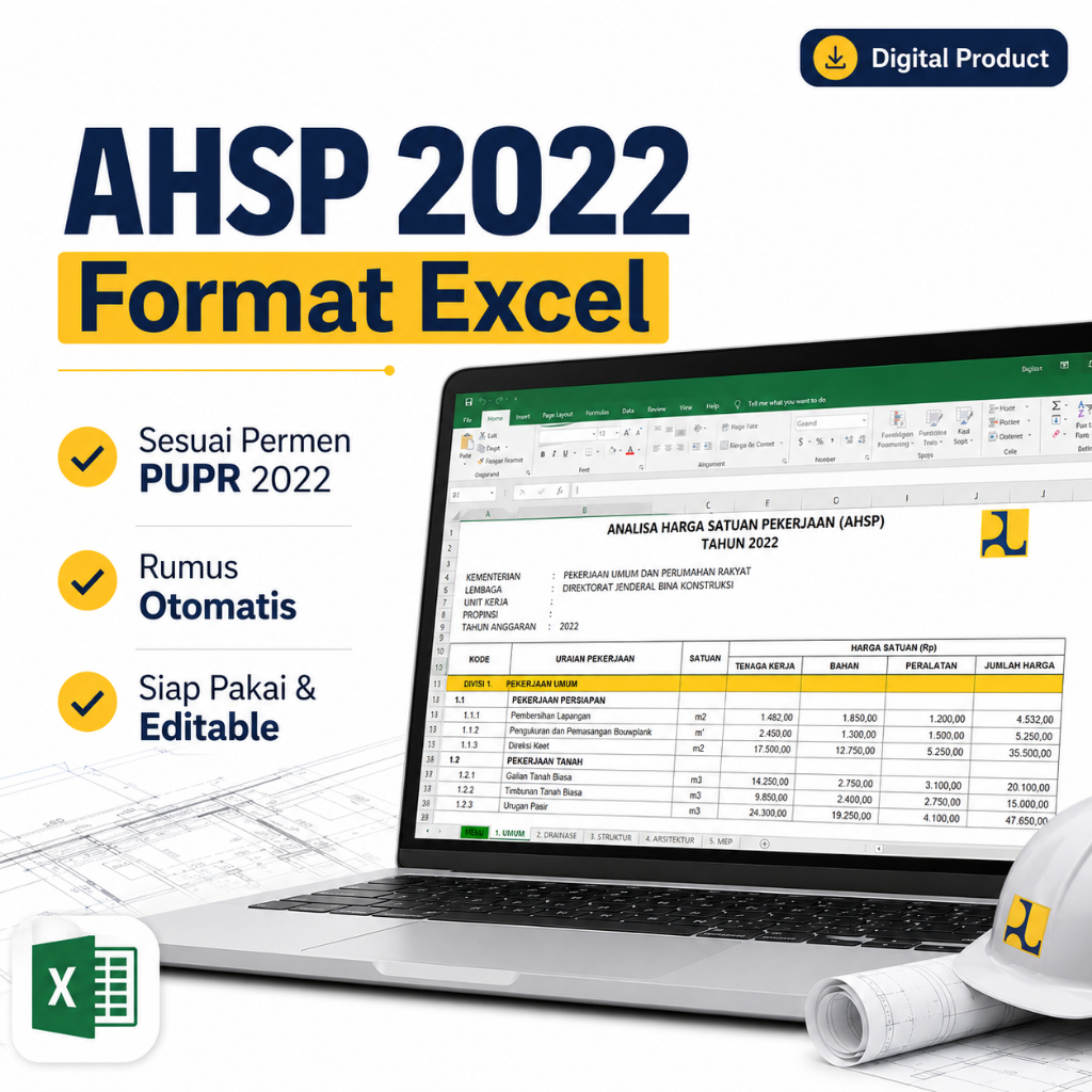 Analisis Harga Satuan Pekerjaan (AHSP) 2022 BIDANG CIPTA KARYA PUPR 2022 AHSP BIDANG UMUM PUPR 2022