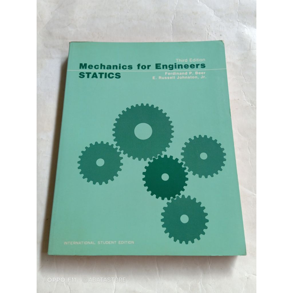 BUKU MECHANICS FOR ENGINEERS STATICS FERDINAND P BEER