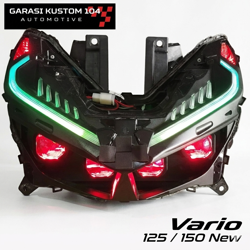 Headlamp Biled Vario 125/150 New