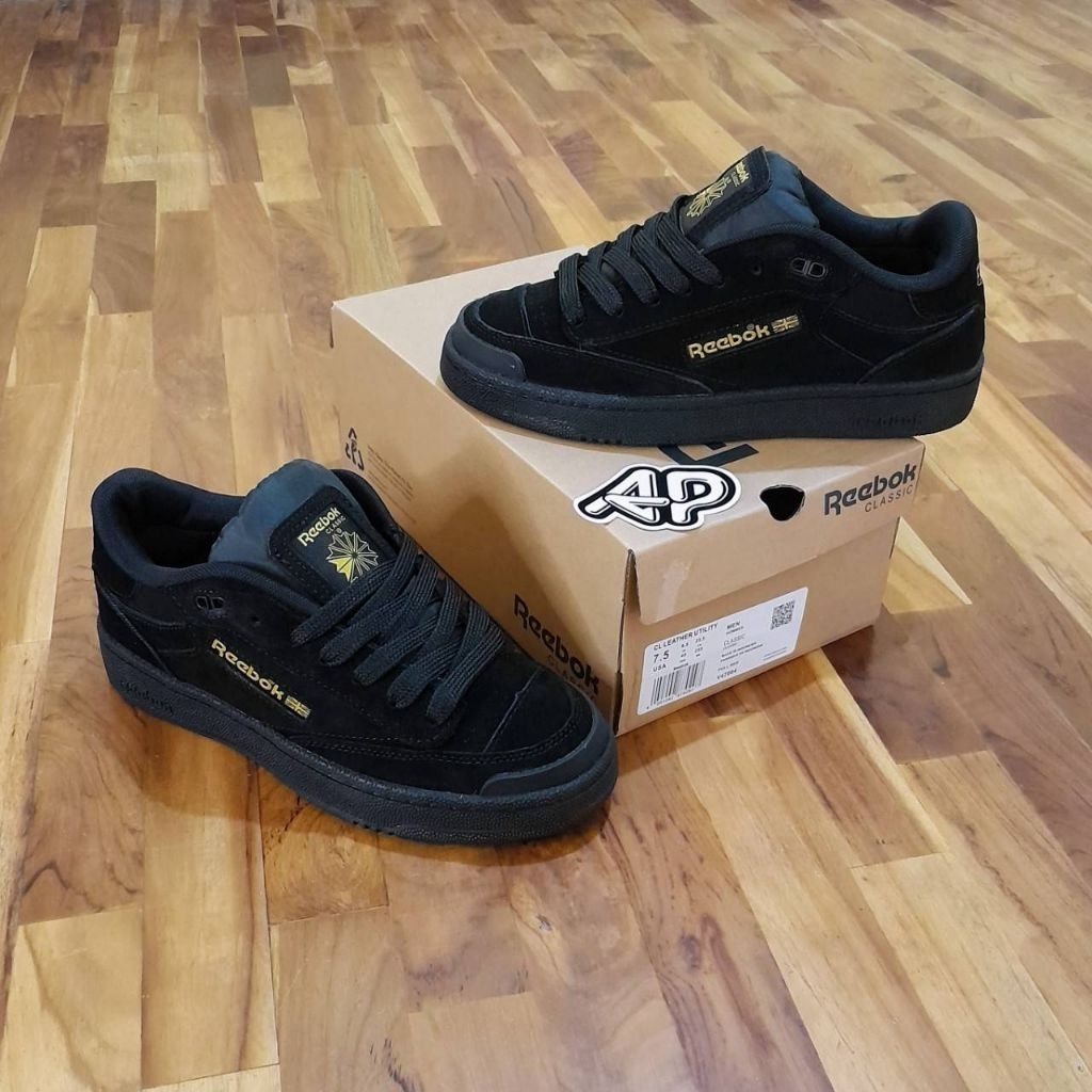 Reebok Club C Bulc Black Team Yellow