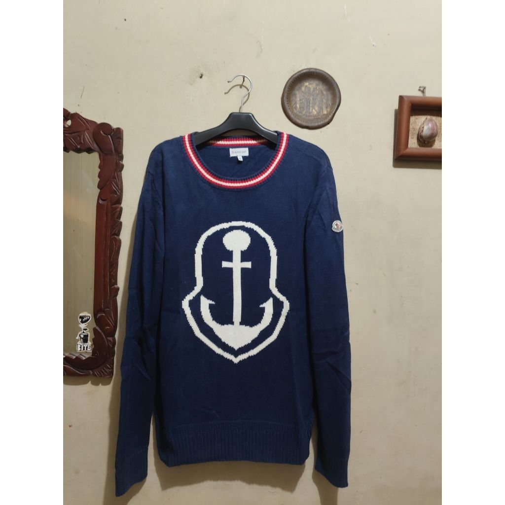 Knitwear Moncler big logo