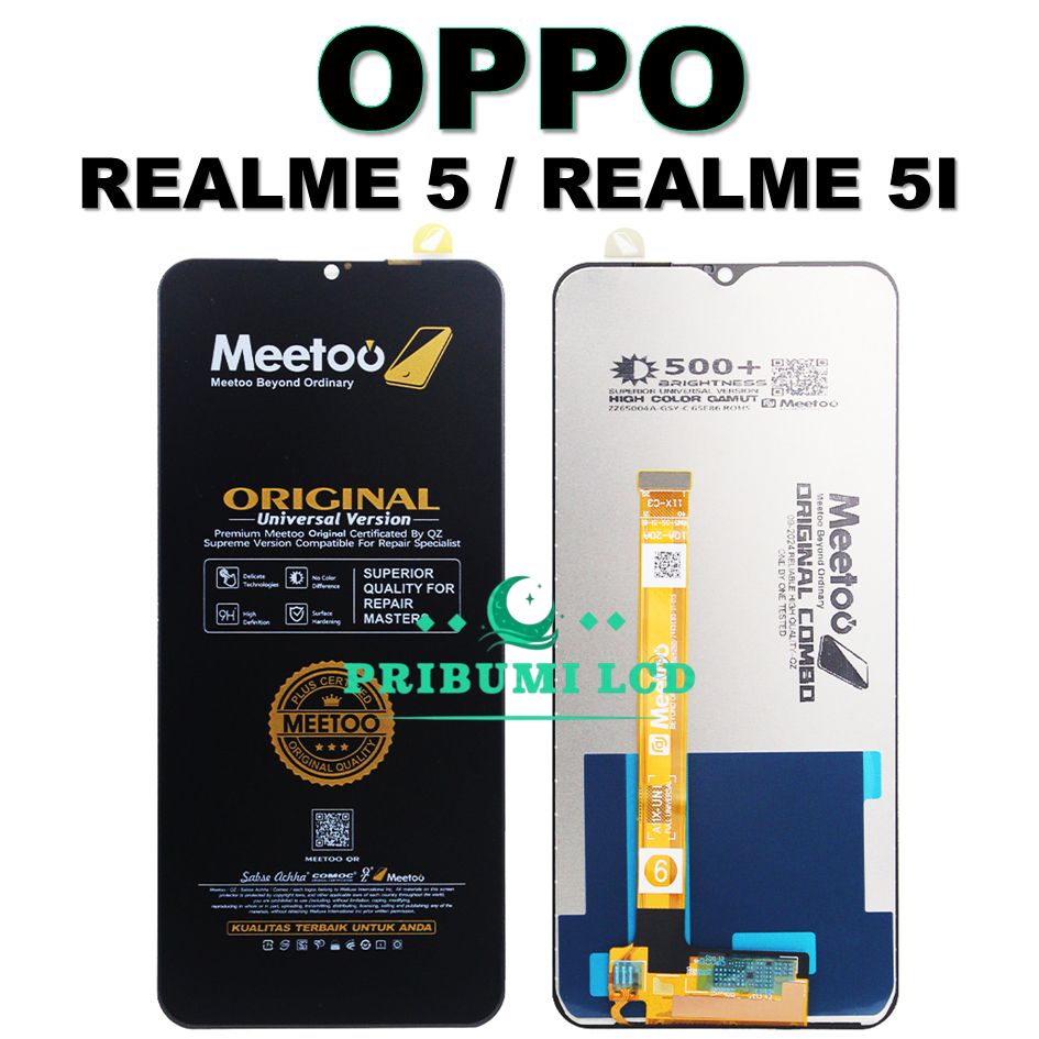LCD TOUCHSCREEN REALME 5 / REALME 5I ORIGINAL 100% FULLSET COMPLETE