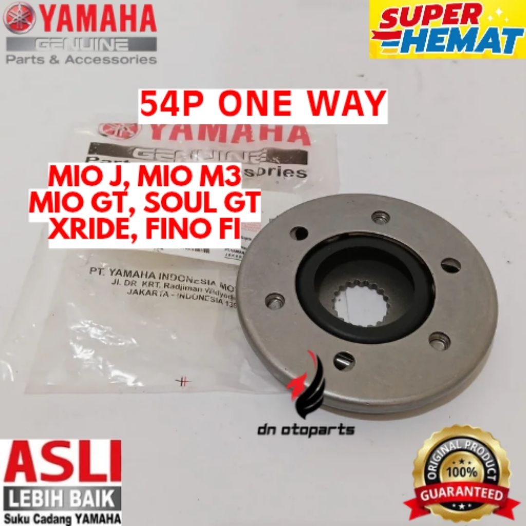 ONE WAY ORIGINAL YAMAHA KODE 54P, ONE WAY MIO J, ONE WAY MIO GT, ONE WAY SOUL GT, ONE WAY XRIDE, ONE