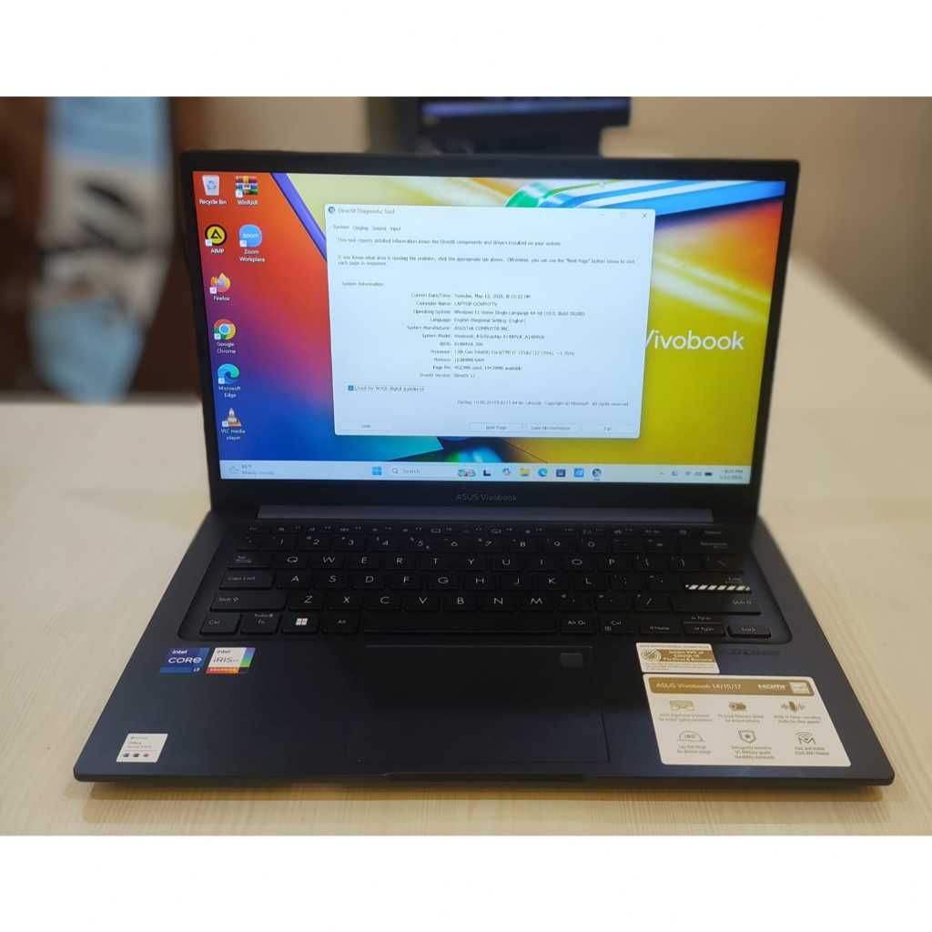 ASUS Vivobook A1404VA Core i7 Ram 16Gb SSD 512Gb