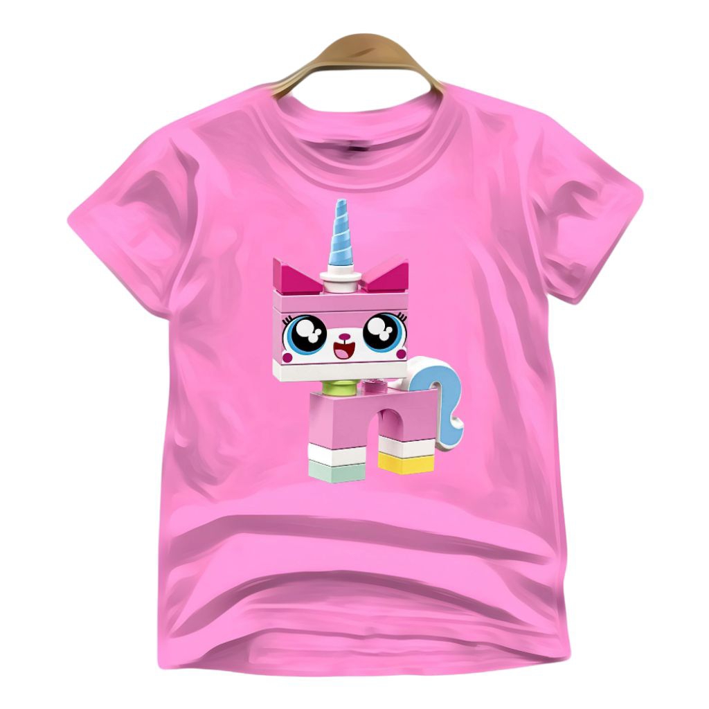 Baju anak kaos anak perempuan Unikitty
