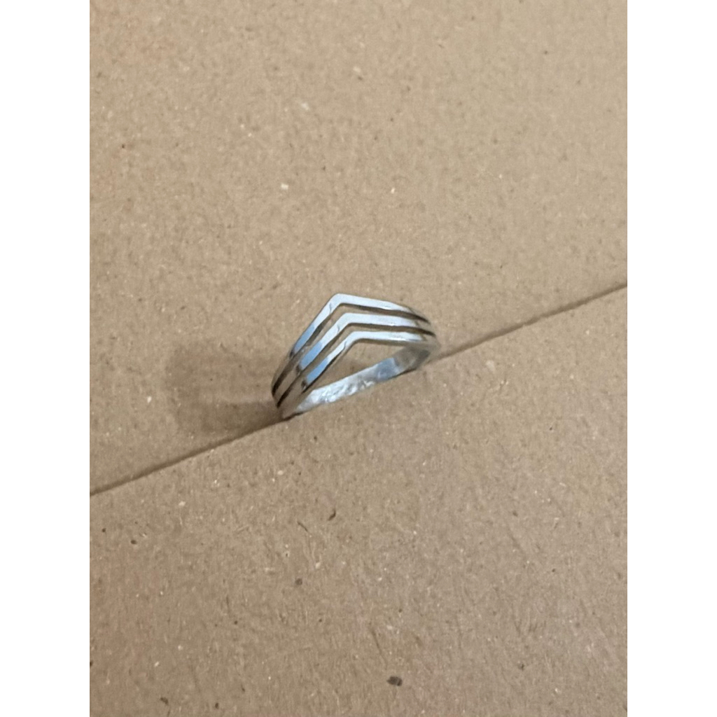 AGOBESTEEL-cincin titanium polos silver