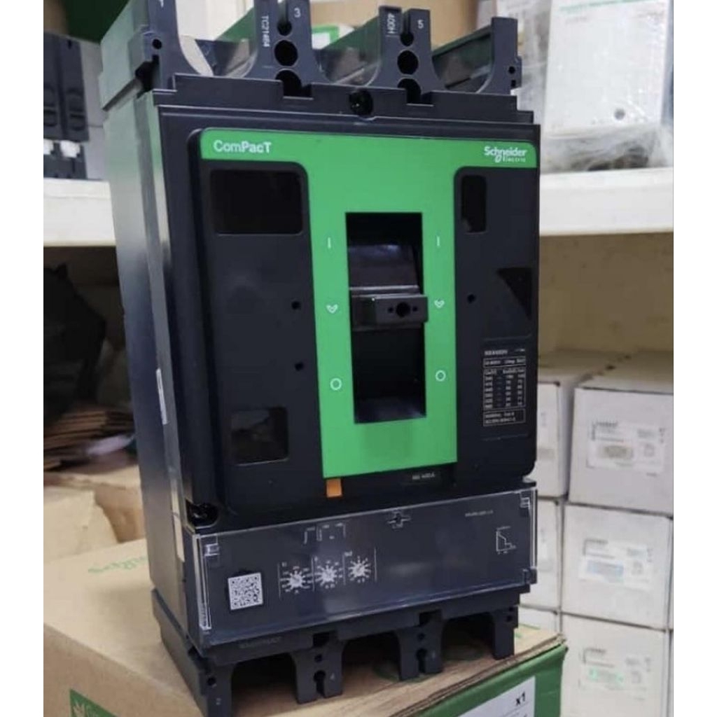 MCCB SCHNEIDER NSX 3P NSX 400F 400A Tipe baru