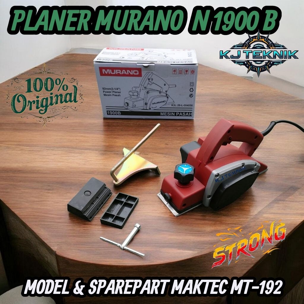 Planer Murano 1900B Model Maktec / Mesin Planer Serut sugu Model Maktec  - Planer Murano 1900B