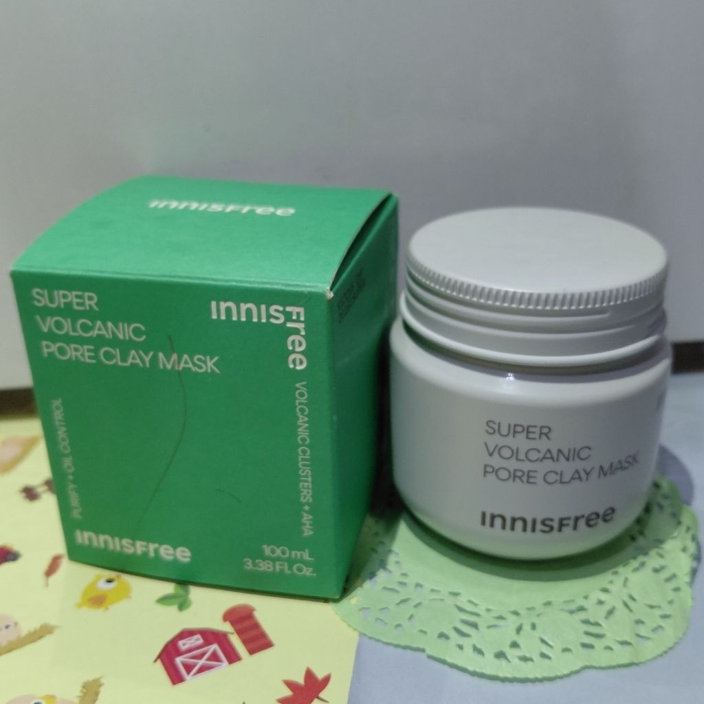 Innisfree Super Volcanic Pore Clay Mask || PRELOVED