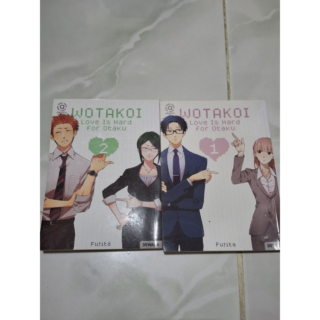 komik wotakoi bekas