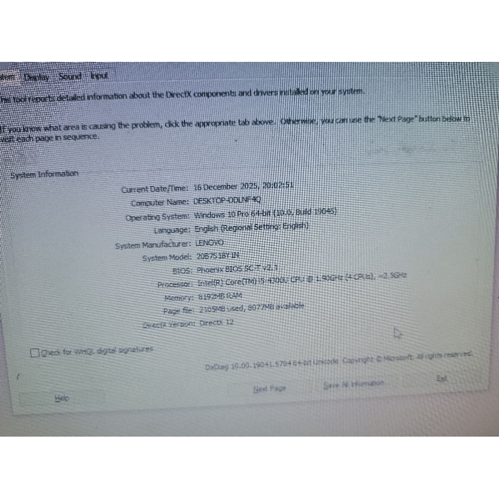 Mainboard mobo laptop lenovo thinkpad t440 t450 core i5