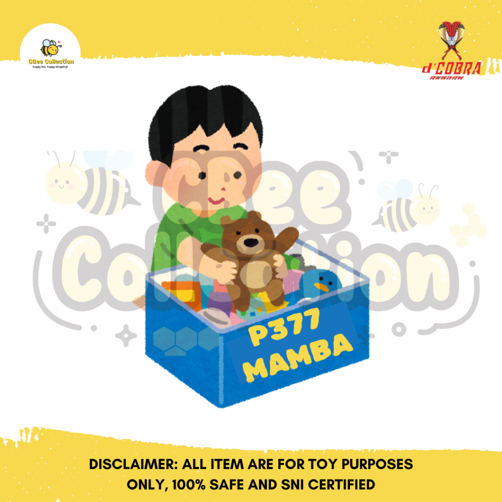 Mainan Bongkar Pasang Anak Kreatif Tipe P377 Bahan Plastik SNI