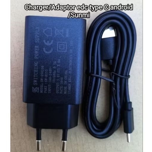 Adaptor/Charger edc type C (Edc Sunmi)