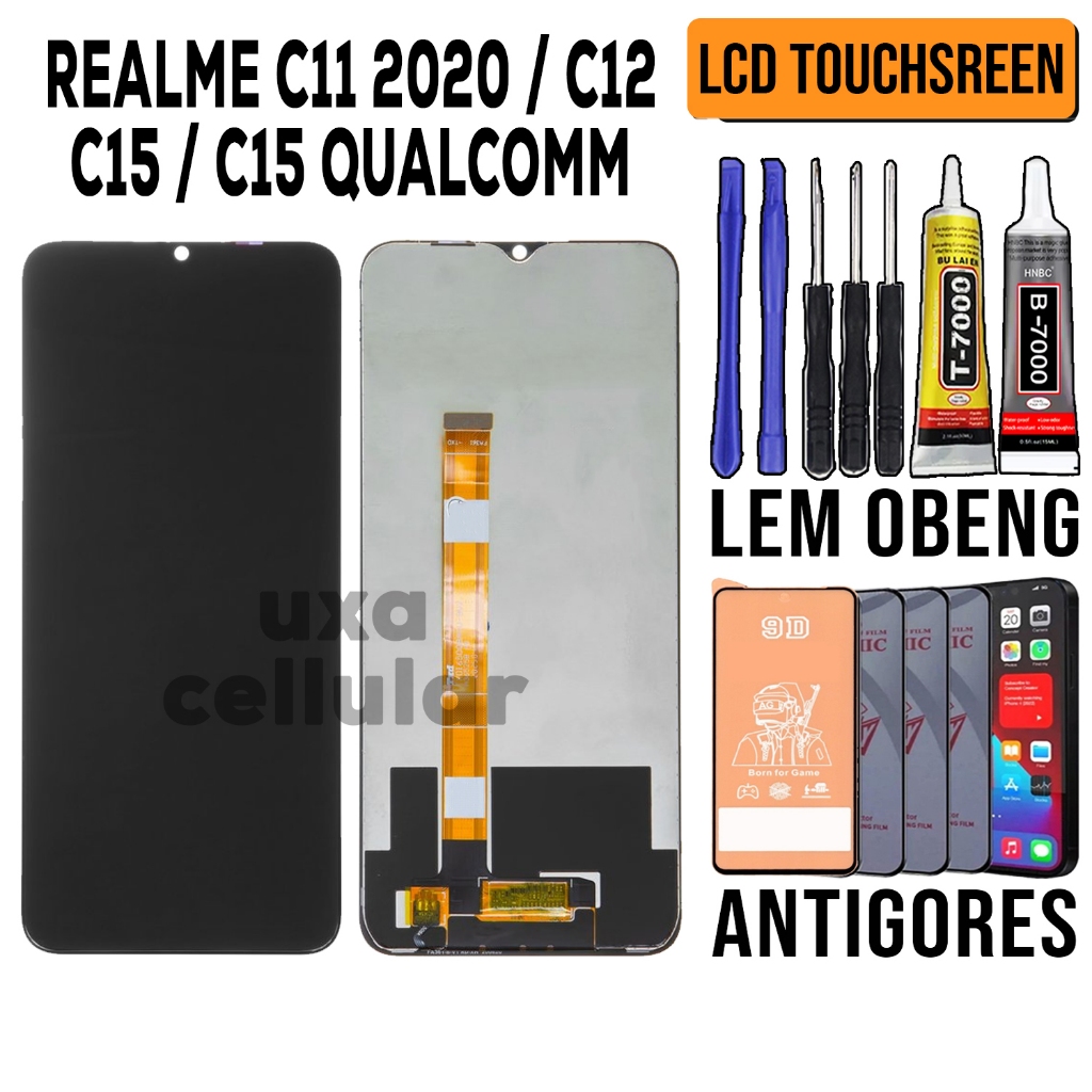 LCD REALME C11 2020 / C12 / C15 / C15 QUALCOMM ORIGINAL LCD TOUCHSCREEN