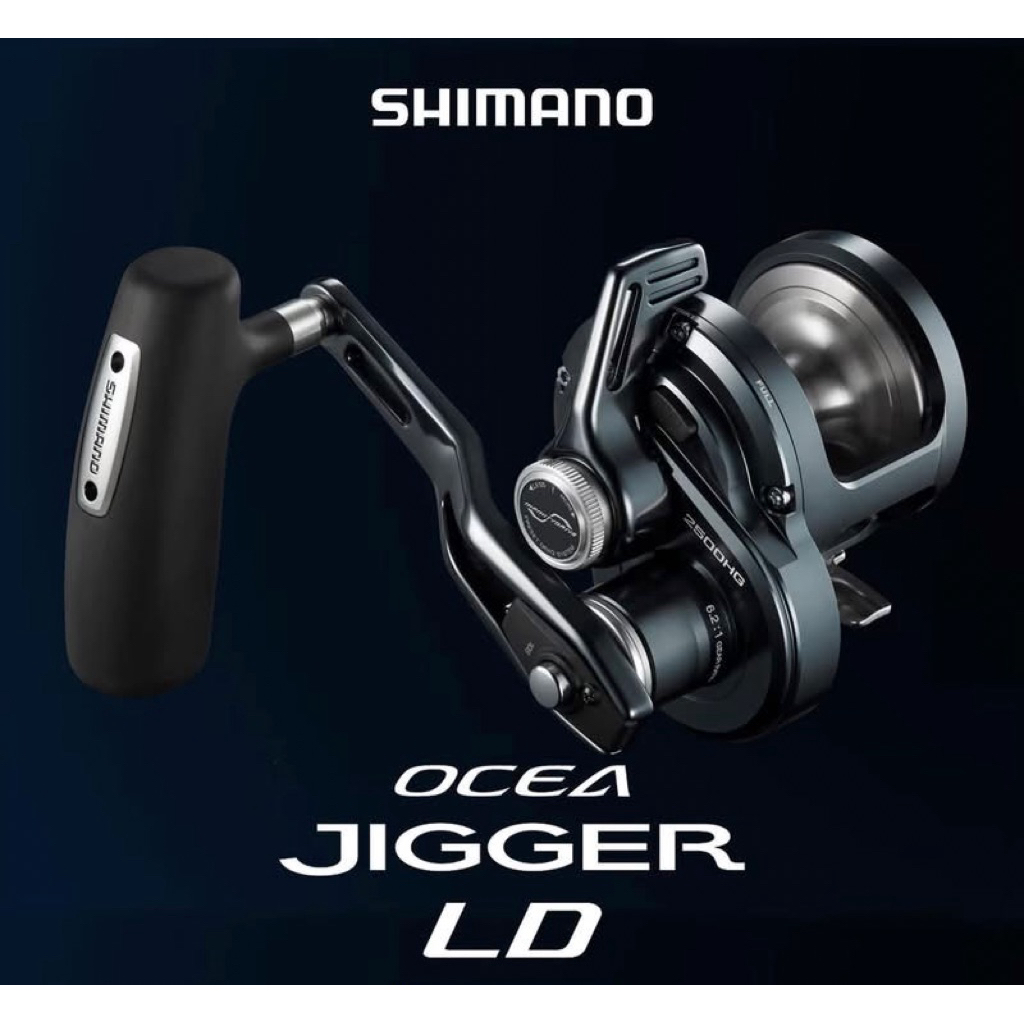 Reel OH shimano ocea jigger LD 2500 handel kanan