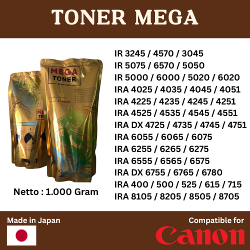 Promo Toner MEGA GOLD - Toner / Tinta Fotocopy Canon Termurah