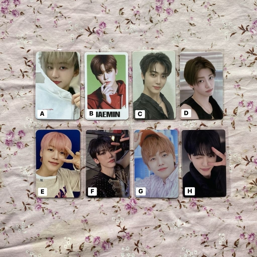 Official photocard jaemin interasia dreamscape lucky draw pob istj nct dream narcissism