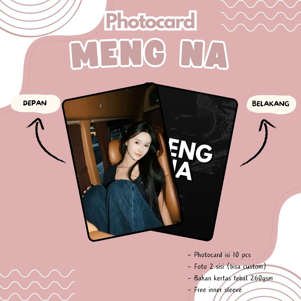 (10 PCS) PHOTOCARD MENG NA
