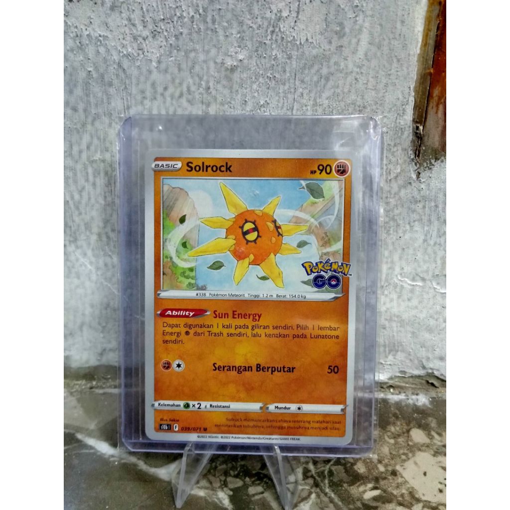 Solrock pokemon GO